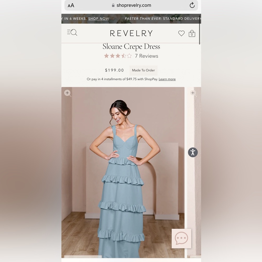 Sloane Bridesmaid Dress - BRAND NEW